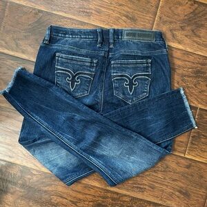 Rock Revival Flora mid-rise Ankle Skinny Jeans Women’s Size 27
